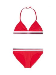 Tommy Hilfiger Strój kąpielowy UG0UG00795 Czerwony. Czerwone stroje kąpielowe dla dziewczynek Tommy Hilfiger, bez wzorów, z syntetyku. Za 209.99 zł.