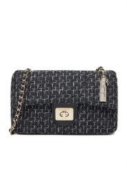 Nine West Torebka EO-Hudson-Harmony-LDA8004A Czarny. Czarne torebki do ręki damskie Nine West, bez wzorów, z materiału, wizytowe, bez dodatków. Za 179.99 zł.