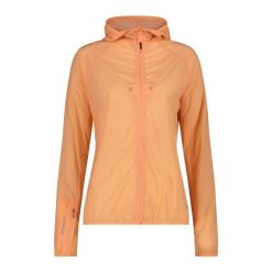 Damska wiatrówka z kapturem CMP. Brązowe kurtki damskie CMP, bez wzorów, z kapturem. Za 340.00 zł.