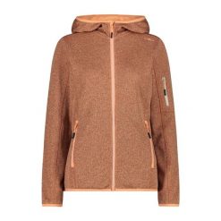 Bluza damska turystyczna CMP 30H5856. Brązowe bluzy sportowe damskie CMP, s, bez wzorów, bez kaptura, trekkingowe. Za 274.00 zł.