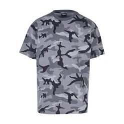 Męska Koszulka Camo Heavyweight Oversized T-shirt. Brązowe t-shirty męskie Urban Classics, l, bez wzorów, bez kołnierzyka. Za 104.99 zł.