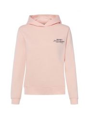 Gant bluza z kapturem Kobiety różowy, L. Czerwone bluzy damskie GANT, l, bez wzorów, z bawełny, z kapturem. Za 379.95 zł.