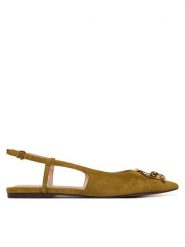 Coccinelle Baleriny C-ME E4 SB2 21 02 01 Zielony. Zielone baleriny damskie Coccinelle, bez wzorów, ze skóry, bez obcasa. Za 849.99 zł.