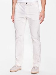 Tommy Hilfiger Chinosy Denton MW0MW25964 Écru Straight Fit. Eleganckie spodnie męskie Tommy Hilfiger, m, bez wzorów, z bawełny. Za 399.99 zł.