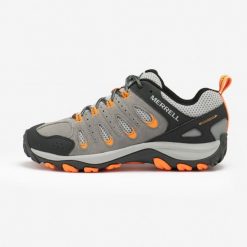 Buty turystyczne męskie Merell Crosslander. Brązowe trekkingi męskie Merrell, trekkingowe. Za 329.99 zł.