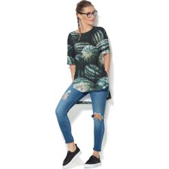Colour Pleasure Koszulka CP-033 56 szaro-zielona r. uniwersalny. T-shirty damskie marki Colour Pleasure. Za 76.57 zł.