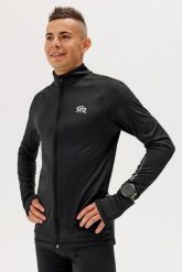 Bluza sportowa treningowa Rough Radical Activ Run Men. Zielone bluzy męskie ROUGH RADICAL, l, bez wzorów, z dzianiny, bez kaptura, do biegania. Za 161.42 zł.