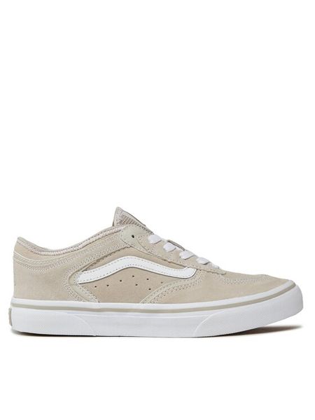 Vans Tenisówki Jn Rowley Classic VN000E52F381 Szary. Szare buty sportowe dziewczęce Vans, bez wzorów, ze skóry, bez zapięcia. Za 181.99 zł.