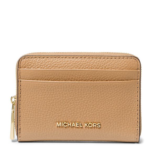 Portfel MICHAEL Michael Kors. Brązowe portfele damskie MICHAEL Michael Kors, bez wzorów. Za 467.99 zł.