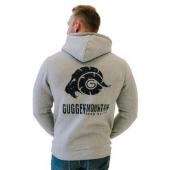 Męska bluza polarowa z kapturem i długim rękawem Outdoor. Czarne bluzy męskie GUGGEN MOUNTAIN, m, bez wzorów, z bawełny, z kapturem. W wyprzedaży za 237.08 zł.