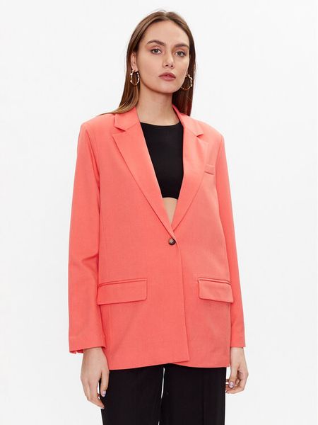 Moss Copenhagen Marynarka Fanilla 17263 Różowy Regular Fit. Czerwone żakiety damskie Moss Copenhagen, s, bez wzorów, z syntetyku. Za 229.99 zł.