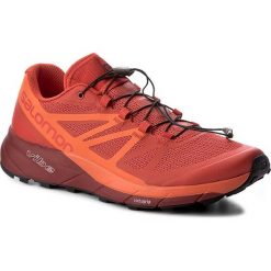 Buty SALOMON - Sense Ride 398490 28 G0 Fiery Red/Scarlet Ibis/Red Dalhia. Czerwone buty sportowe męskie Salomon, z materiału. W wyprzedaży za 389.00 zł.