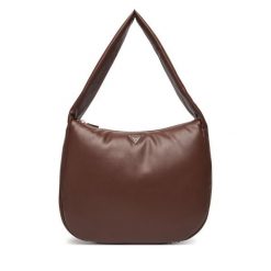 Torebka Guess. Brązowe torebki do ręki damskie Guess, z aplikacjami, klasyczne, bez dodatków. Za 509.99 zł.