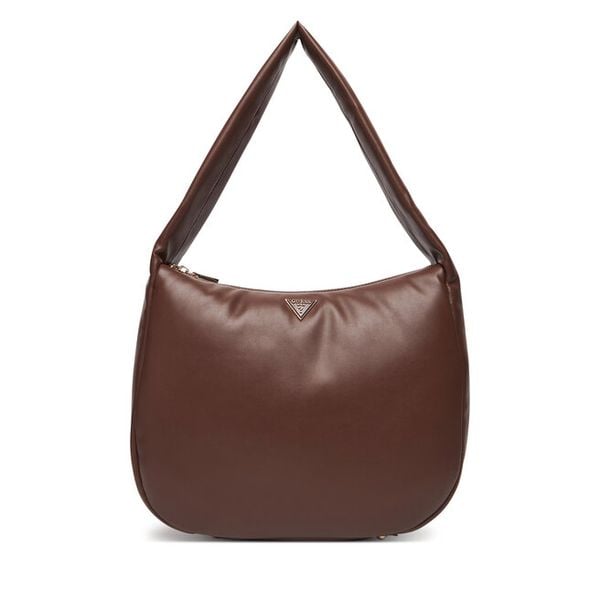 Torebka Guess. Brązowe torebki do ręki damskie Guess, z aplikacjami, klasyczne, bez dodatków. Za 509.99 zł.