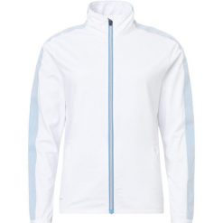 Kurtka dresowa midlayer damska Abacus Bovey. Białe kurtki damskie Abacus, bez wzorów, z dresówki, bez kaptura. Za 416.00 zł.