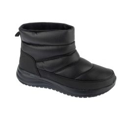 Buty zimowe damskie, On-The-Go Stellar - Alpine Adventure. Czarne obuwie sportowe damskie Skechers, bez wzorów, z syntetyku, na fitness i siłownię. Za 399.99 zł.