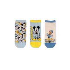 Skarpetki damskie Disney Mickey Donald (x6). Niebieskie skarpety damskie Disney, bez wzorów, z bawełny. Za 193.00 zł.