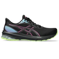 Buty do biegania damskie Asics Gt-1000 12 Gtx. Czarne obuwie sportowe damskie Asics, bez wzorów, z materiału, do biegania. Za 658.75 zł.