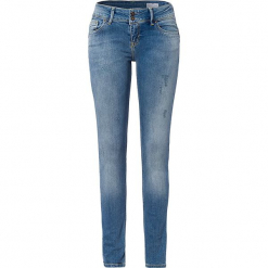 Dżinsy "Melinda" - Skinny fit - w kolorze błękitnym. Niebieskie jeansy damskie Cross Jeans. W wyprzedaży za 136.95 zł.