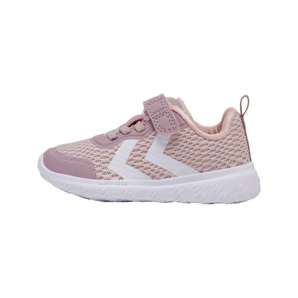 Trenerzy dla dziewczynek Hummel Actus Recycled. Czerwone buty sportowe dziewczęce Hummel, bez wzorów, z materiału, bez zapięcia, na jogę i pilates. Za 170.00 zł.