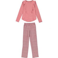 Piżama w kolorze szaroróżowym. Bielizna dla dziewczynek marki Schiesser Kids. W wyprzedaży za 67.95 zł.