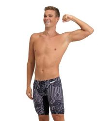 Spodenki Treningowe Arena Kikko Pro Swim Jammer. Czarne kąpielówki męskie Arena, l, bez wzorów, z materiału, do biegania. Za 271.00 zł.