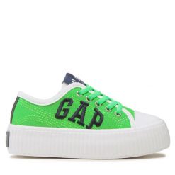 Trampki Gap. Zielone trampki i tenisówki chłopięce GAP, bez wzorów, bez zapięcia. Za 279.99 zł.