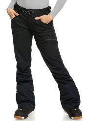 Spodnie snowboardowe damskie ROXY Nadia. Czarne spodnie snowboardowe damskie Roxy, na jesień, s, bez wzorów, z materiału, klasyczne, narciarskie. Za 343.49 zł.