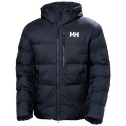 Kurtka z kapturem Helly Hansen Active Winter. Niebieskie kurtki sportowe męskie Helly Hansen, na zimę, bez wzorów, z puchu, trekkingowe. W wyprzedaży za 1,255.15 zł.