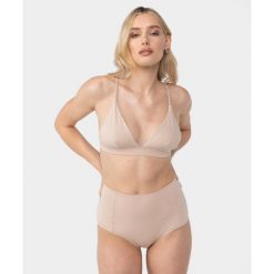 Biustonosz Carpatree Cozy Leisure beżowy. Brązowe biustonosze Carpatree, bez wzorów, z bawełny. Za 139.99 zł.