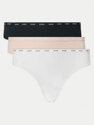 Guess Komplet 3 par fig O5RG12 K6YW1 Kolorowy. Figi damskie Guess, xl, z aplikacjami, z bawełny. Za 109.99 zł.