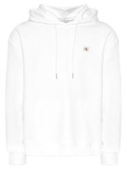 Calvin Klein Bluza LV04RC274G Biały Regular Fit. Białe bluzy męskie Calvin Klein, m, bez wzorów, z bawełny, bez kaptura. Za 389.99 zł.