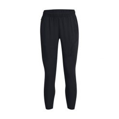 Spodnie treningowe damskie Under Armour 1379115001. Czarne spodnie sportowe damskie Under Armour, xs, bez wzorów, z materiału, do biegania. Za 478.00 zł.