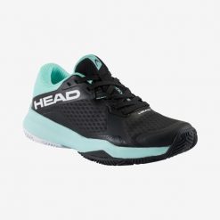 Damskie buty do padla Head Motion Team. Czarne obuwie sportowe damskie Head, bez wzorów. W wyprzedaży za 376.00 zł.