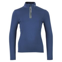 T-shirt 1. warstwy dla dziewczynki Peak Mountain Fanevi. Niebieskie t-shirty i topy dla dziewczynek Peak Mountain, bez wzorów, ze skóry, bez ramiączek. W wyprzedaży za 149.50 zł.