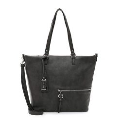 Tamaris Torebka Shopper TAS Nele Torby na zakupy 1 ct Damski. Torby na ramię damskie Tamaris, z aplikacjami, z materiału, na ramię, bez dodatków. Za 295.99 zł.