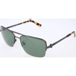 Okulary przeciwsłoneczne w kolorze srebrno-zielonym. Szare okulary przeciwsłoneczne męskie marki Calvin Klein & Etro. W wyprzedaży za 193.95 zł.