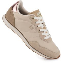 Damskie buty sneakersy sportowe eleganckie beżowe GAP OPTIMA NYX. Brązowe obuwie sportowe damskie GAP, bez wzorów. Za 239.00 zł.