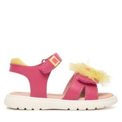 Sandały Agatha Ruiz de la Prada. Czerwone sandały dziewczęce Agatha Ruiz de la Prada, bez zapięcia. Za 229.99 zł.