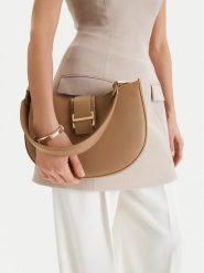 GINO ROSSI Torebka 1-2 Brązowy. Brązowe torebki do ręki damskie Gino Rossi, bez wzorów, z materiału, bez dodatków. Za 229.99 zł.