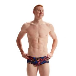 Kąpielówki spodenki kąpielowe męskie Speedo Men's Club Allover. Czerwone kąpielówki męskie Speedo, m, bez wzorów, do pływania. Za 273.92 zł.