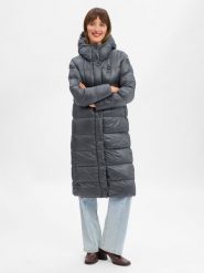Blauer Pikowany płaszcz Kobiety szary|zielony, XL. Szare płaszcze damskie Blauer, xl, bez wzorów, z syntetyku, bez kaptura. Za 1,399.95 zł.