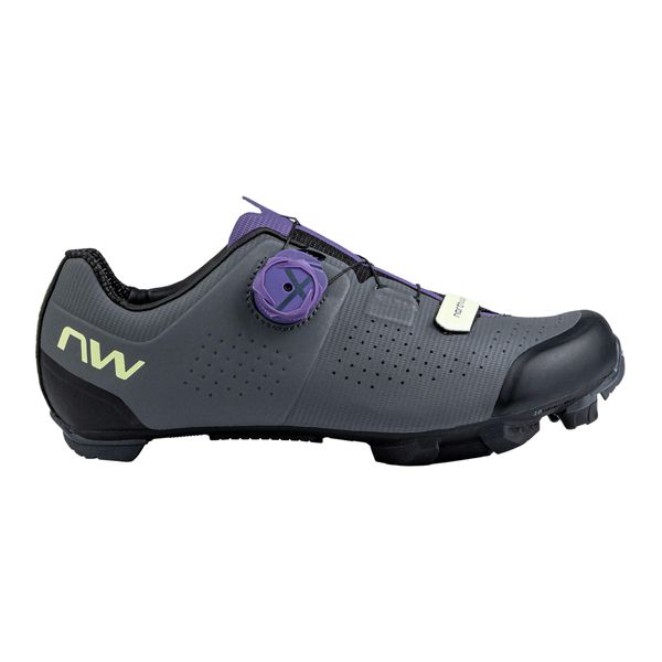 Buty rowerowe MTB damskie Northwave Razer. Szare obuwie sportowe damskie Northwave, bez wzorów, rowerowe. Za 727.50 zł.