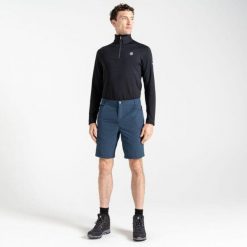 Tuned In II męskie szorty. Niebieskie krótkie spodenki sportowe męskie Dare 2b, m, bez wzorów, z elastanu, rowerowe. W wyprzedaży za 159.99 zł.