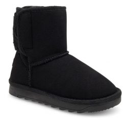 Śniegowce Nelli Blu. Czarne śniegowce dziewczęce Nelli Blu, bez zapięcia. Za 69.99 zł.