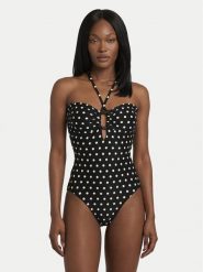 MICHAEL Michael Kors Strój kąpielowy MM22273 Czarny. Czarne kostiumy jednoczęściowe damskie MICHAEL Michael Kors, bez wzorów, z syntetyku. Za 885.99 zł.