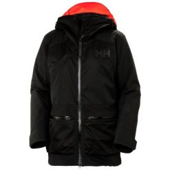 Damska kurtka narciarska z kapturem Helly Hansen Whitewall Lifaloft 3.0T. Czarne kurtki damskie Helly Hansen, bez wzorów, z puchu, z kapturem, narciarskie. Za 1,544.50 zł.
