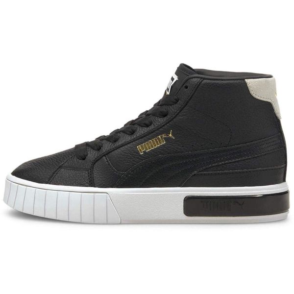 Buty Puma Cali Star Mid, Kobiety. Czarne obuwie sportowe damskie Puma, bez wzorów, ze skóry, trekkingowe. Za 390.00 zł.