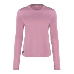 Longsleeve do biegania damski Saucony Stopwatch. Czerwone bluzy sportowe damskie Saucony, s, bez wzorów, sportowe, bez kołnierzyka. Za 129.99 zł.