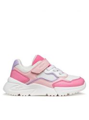 Geox Sneakersy J Loftus Girl J65M2B 0BC14 C7337 S Różowy. Czerwone buty sportowe dziewczęce Geox, bez wzorów, ze skóry, bez zapięcia. Za 229.99 zł.